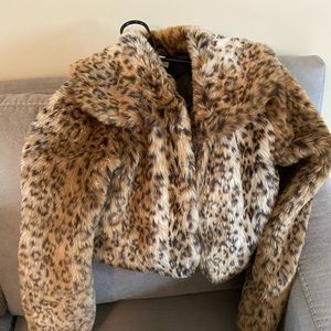 COPY - Short cheetah coat